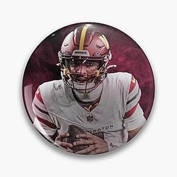 Jayden Daniels Washington Sports Art Pin