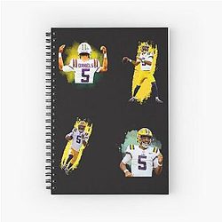 Jayden Daniels Sticker Set T Shirt Notebook
