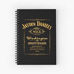 Jayden Daniels Football Notebook