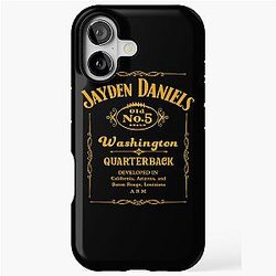 Jayden Daniels Football Tough Case