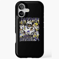 Jayden Daniels College Vintage Bootleg iPhone Tough Case