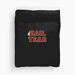 Hail Bold Feather Duvet Cover Jayden Daniels Inspired Design