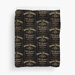 Jayden Daniels Football Duvet Cover