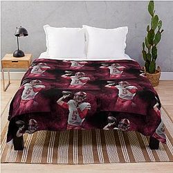 Jayden Daniels Washington Sports Throw Blanket