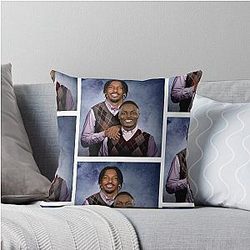 Jayden Daniels Terry McLaurin Football Throw Pillow