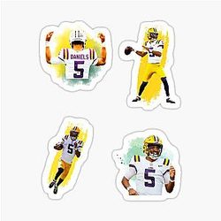 Jayden Daniels HD Sticker Set T-Shirt Sticker