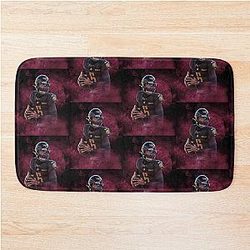 Jayden Daniels Washington Sports Art Bath Mat