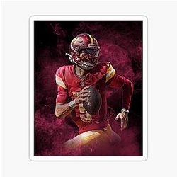 Jayden Daniels Washington Sports Sticker