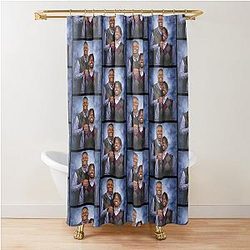 Jayden Daniels Terry McLaurin Shower Curtain