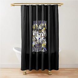 Jayden Daniels College Bootleg Shower Curtain