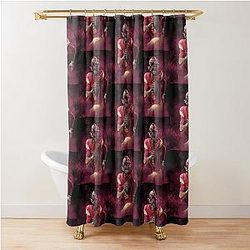 Jayden Daniels Washington Sports Shower Curtain