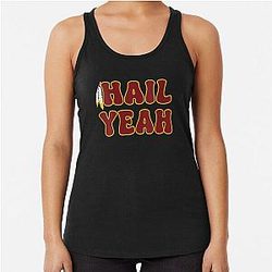 Hail Bold Feather Racerback Tank Top