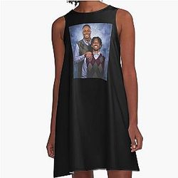Jayden Daniels Terry McLaurin A Line Dress