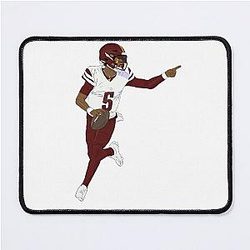 Jayden Daniels Celebrating Mouse Pad