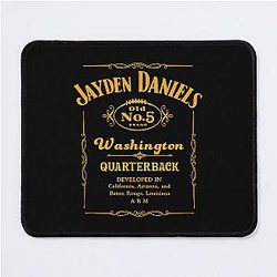 Jayden Daniels Football Mousepad