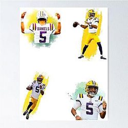 Jayden Daniels T Shirt Poster