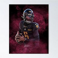Jayden Daniels Washington Sports Poster