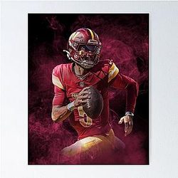 Jayden Daniels Washington Sports Poster