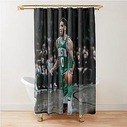 Jayson Tatum FMVP Shower Curtain