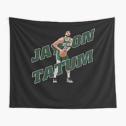 Jayson Tatum Basketball Tapestry for Men and Women