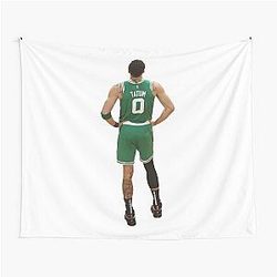 Jayson Tatum Basketball Tapestry