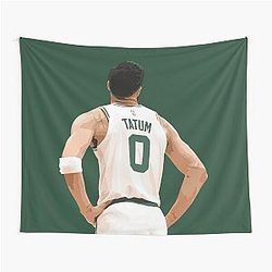Jayson Tatum Back Tapestry