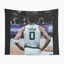 Jayson Tatum Back Tapestry