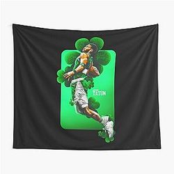 Jayson Tatum Basketball Tapestry