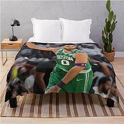 Jayson Tatum Kobe Playoffs Blanket