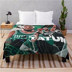 Jayson Tatum Throw Blanket