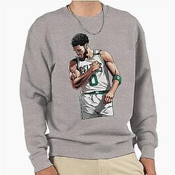 Jayson Tatum Basketball Pullover Sweatshirt