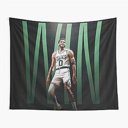 Jayson Tatum Boston Win Tapestry