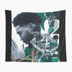 All Jayson Tatum Basketball Tapestry