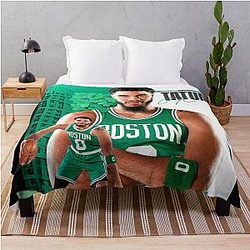 Jayson Tatum Champions Throw Blanket