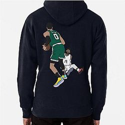 Jayson Tatum Crosses Paul George Pullover Hoodie