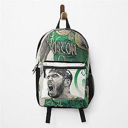 Wallpaper Jayson Tatum Art Backpack