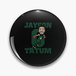 Jayson Tatum Basketball for Men and Women Pin
