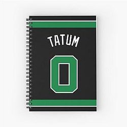 Jayson Tatum Celtics Notebook