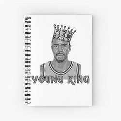 Jayson Tatum Young King Basketball Notebook