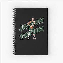 Jayson Tatum Basketball Notebook for Men Women