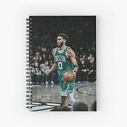 Jayson Tatum Spiral Notebook