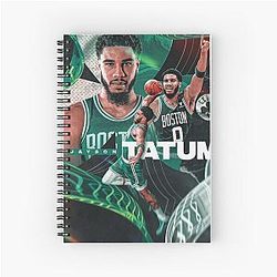 Jayson Tatum Spiral Notebook