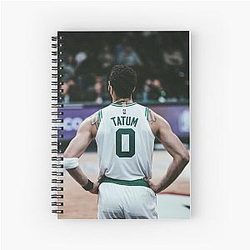 Jayson Tatum Spiral Notebook