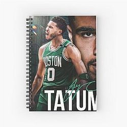 Jayson Tatum GOAT Spiral Notebook