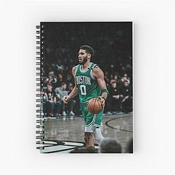 Jayson Tatum FMVP Spiral Notebook