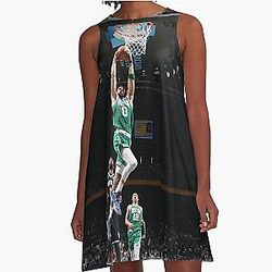 Jayson Tatum Dunk A-Line Dress