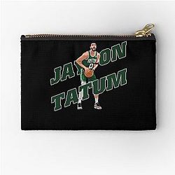 Jayson Tatum Basketball Zipper Pouch for Men and Women