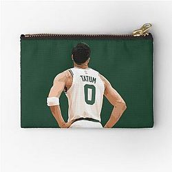 Jayson Tatum Back Zipper Pouch