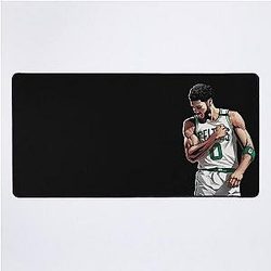 Jayson Tatum Basketball Desk Mat