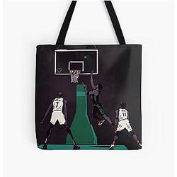 Jayson Tatum Buzzer Beater Game Winner Tote Bag
